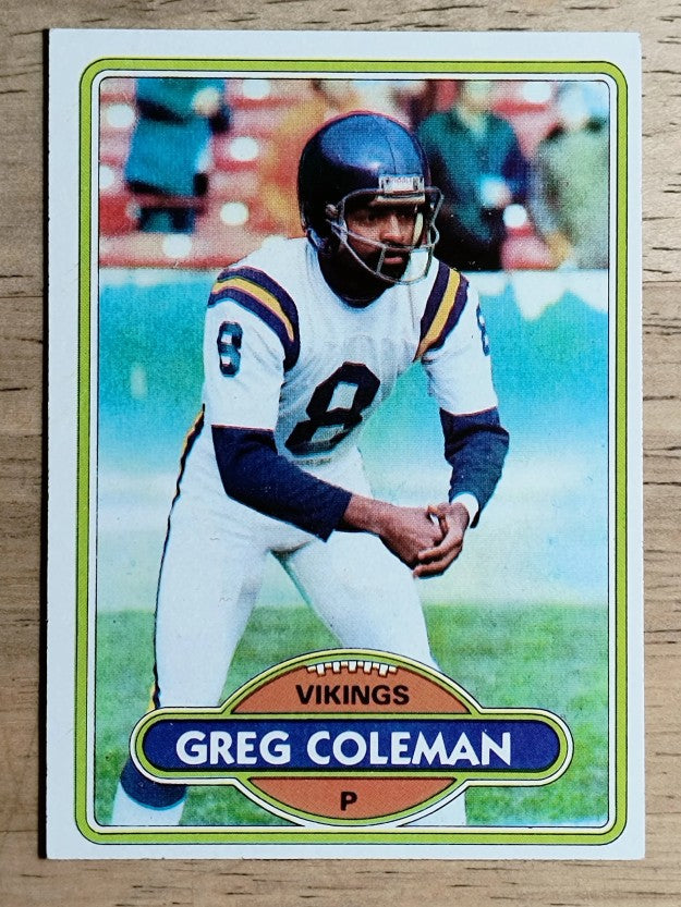 1980 Topps #97 Greg Coleman (EXMT)