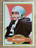 1980 Topps #107 Jim Breech RC (EX)