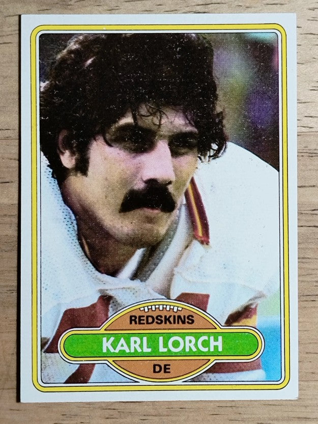 1980 Topps #124 Karl Lorch RC (EXMT)