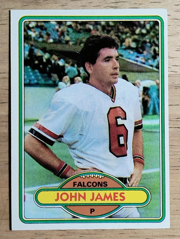 1980 Topps #126 John James (EXMT)