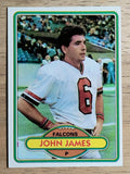 1980 Topps #126 John James (EXMT)