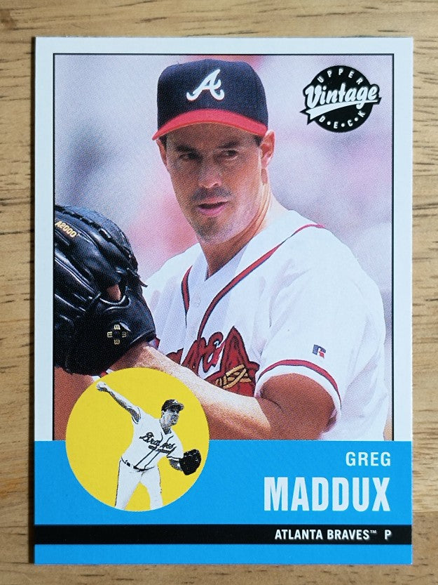 2001 Upper Deck Vintage #174 Greg Maddux