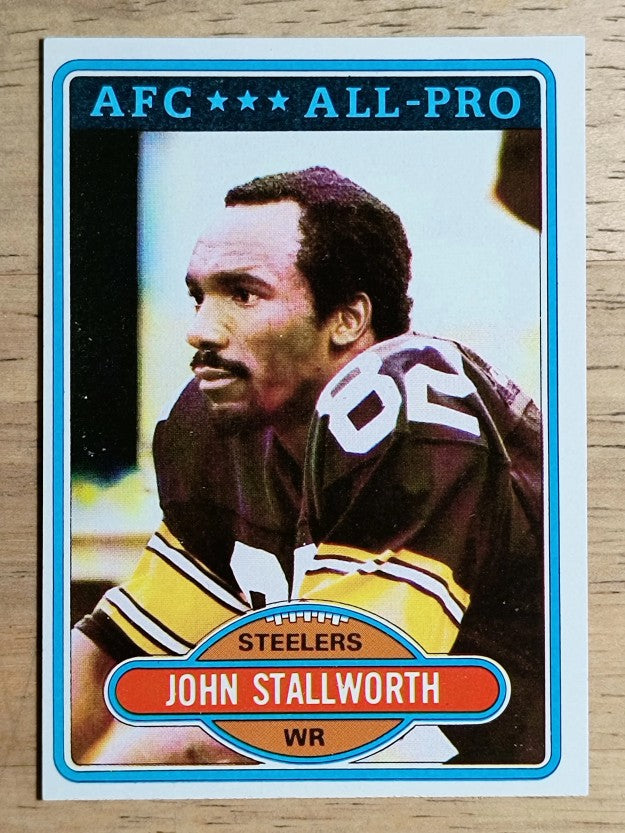 1980 Topps #130 John Stallworth AP (EXMT)
