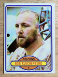 1980 Topps #136 Bob Kuechenberg (EXMT)
