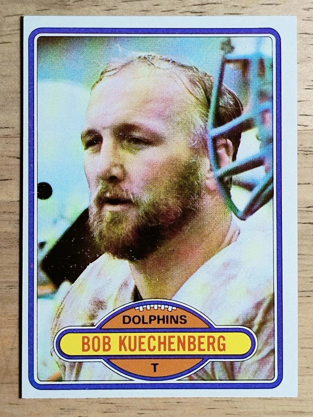 1980 Topps #136 Bob Kuechenberg (EXMT)
