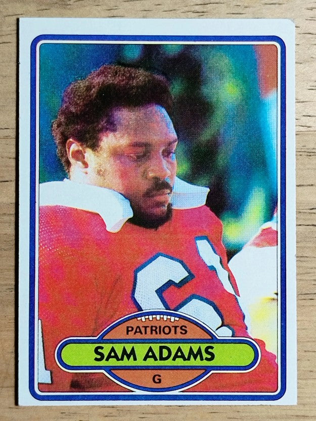 1980 Topps #139 Sam Adams OL (EXMT)
