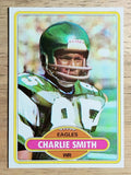 1980 Topps #154 Charlie Smith WR (NMMT)