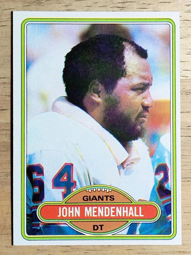 1980 Topps #156 John Mendenhall (NMMT)