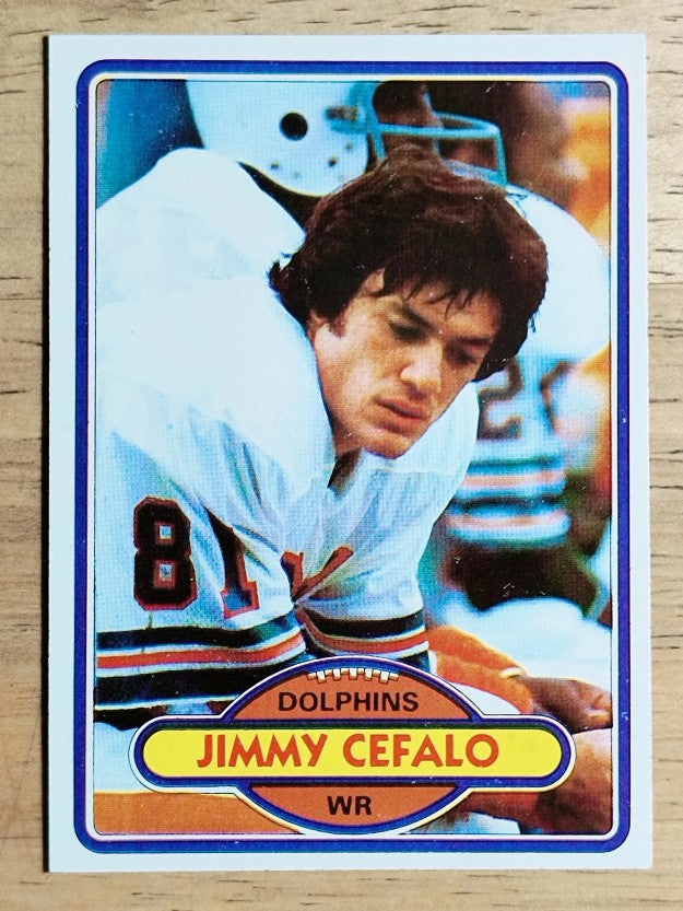 1980 Topps #158 Jimmy Cefalo RC (NM)