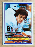 1980 Topps #158 Jimmy Cefalo RC (NM)