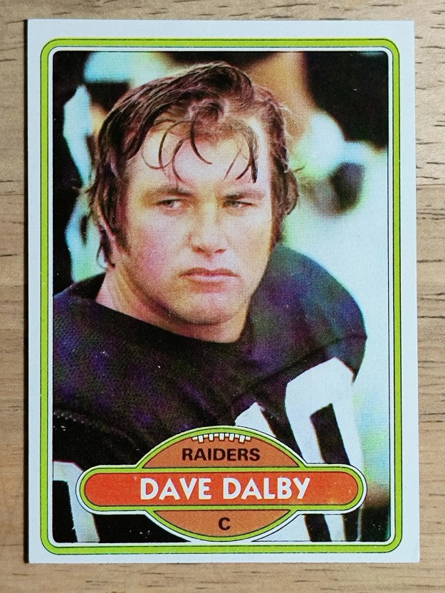 1980 Topps #161 Dave Dalby (EXMT)