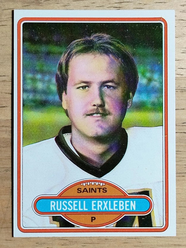 1980 Topps #164 Russell Erxleben (EXMT)