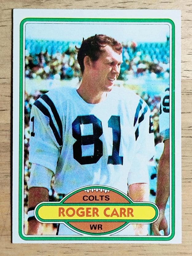 1980 Topps #168 Roger Carr (NM)