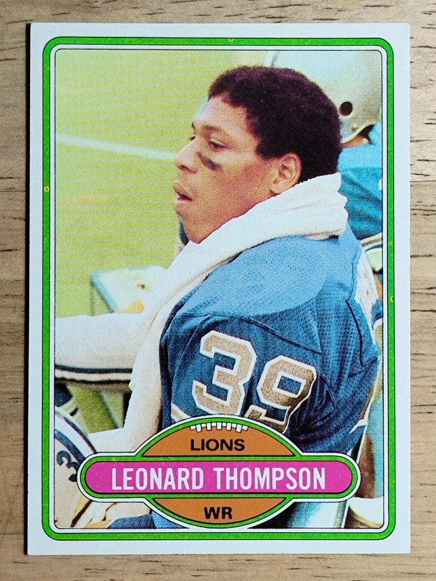 1980 Topps #172 Leonard Thompson (NMMT)