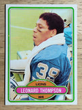 1980 Topps #172 Leonard Thompson (NMMT)