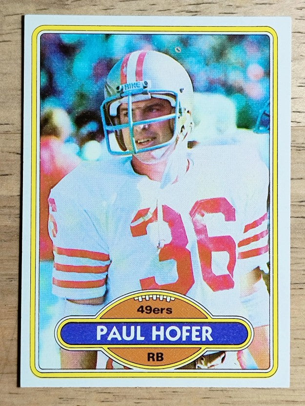 1980 Topps #178 Paul Hofer (NM)