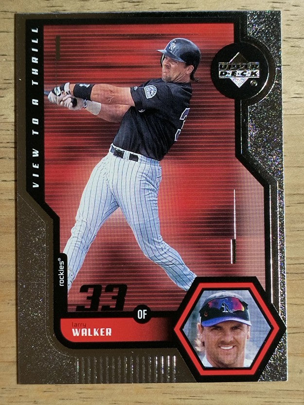 1999 Upper Deck View to a Thrill #V12 Larry Walker