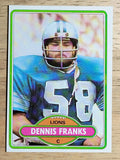 1980 Topps #203 Dennis Franks (EXMT)