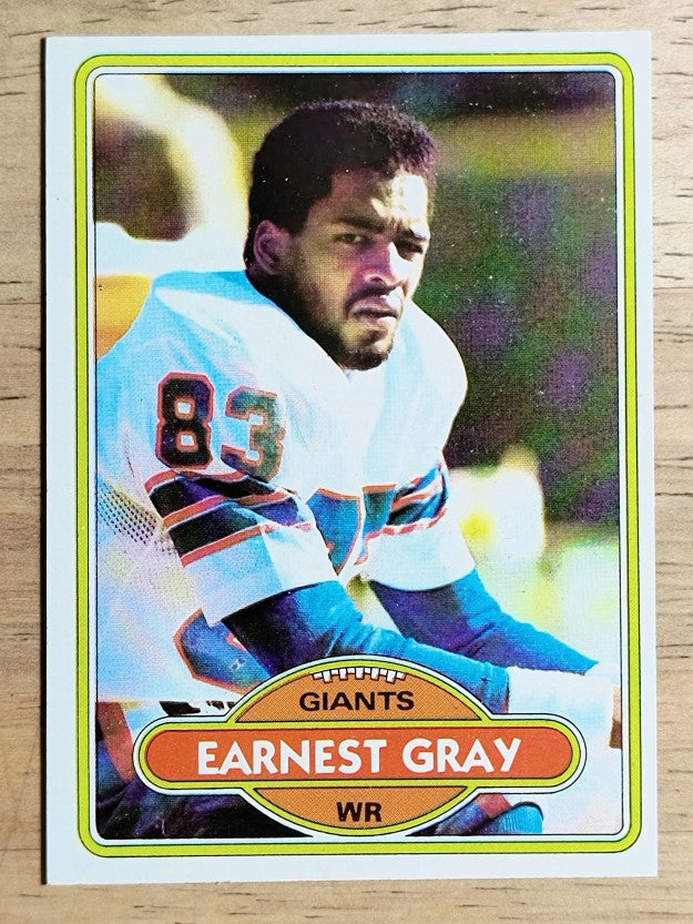 1980 Topps #206 Earnest Gray RC (NM)