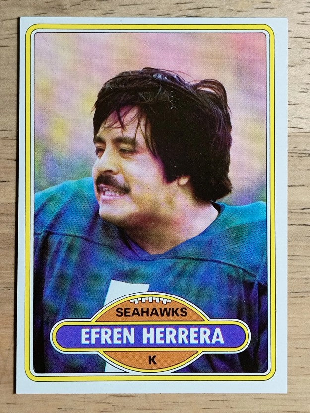 1980 Topps #215 Efren Herrera (EXMT)