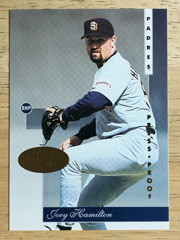 1996 Leaf Signature Gold Press Proofs #44 Joey Hamilton