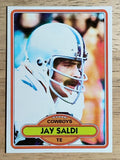 1980 Topps #229 Jay Saldi (NMMT)