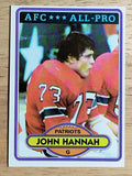 1980 Topps #230 John Hannah AP (EXMT)