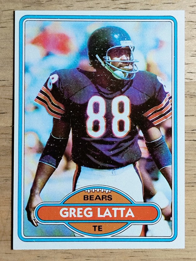 1980 Topps #247 Greg Latta (EXMT)