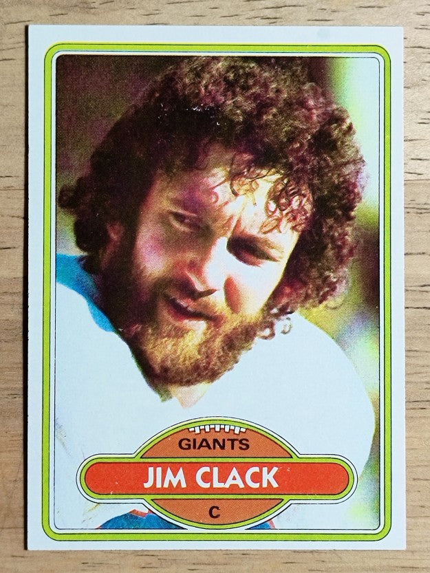 1980 Topps #249 Jim Clack (NM)