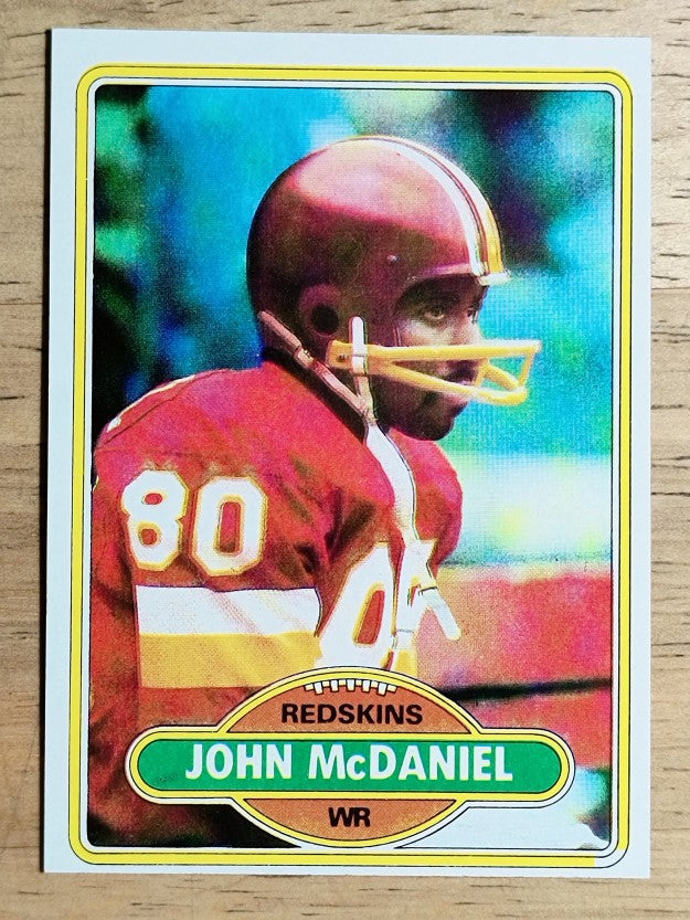 1980 Topps #254 John McDaniel (EXMT)
