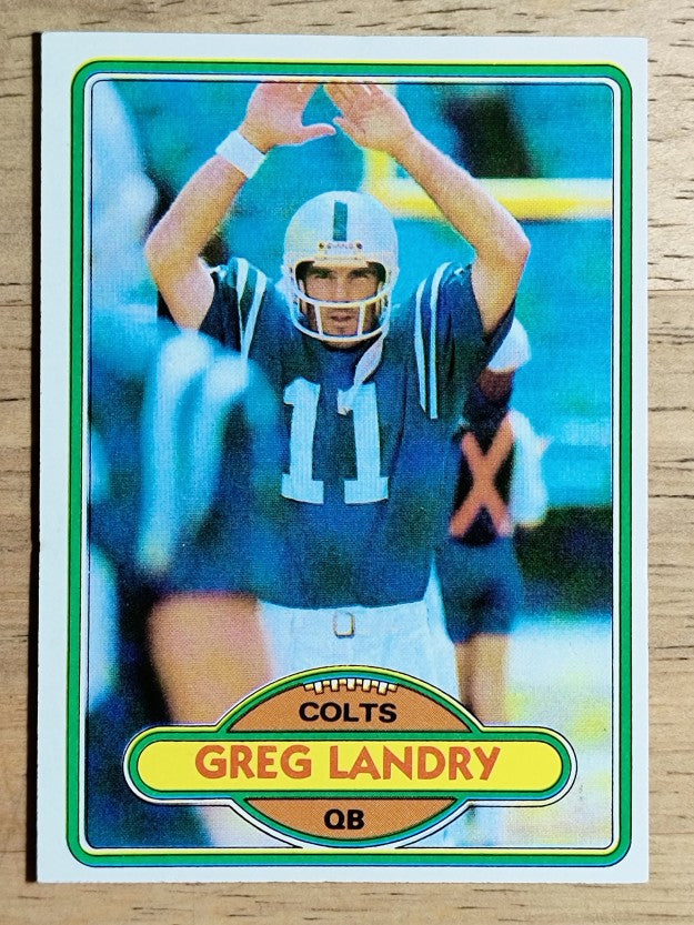 1980 Topps #265 Greg Landry (EX)