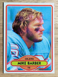 1980 Topps #272 Mike Barber (NMMT)