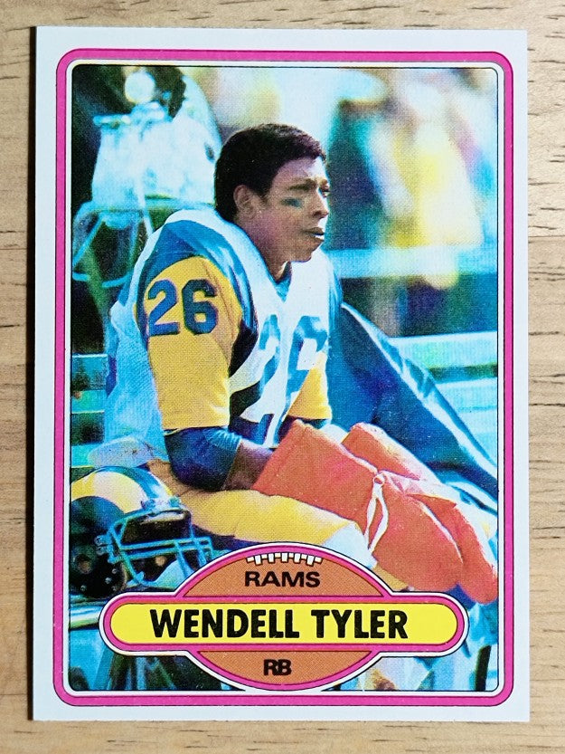1980 Topps #273 Wendell Tyler RC (NM)