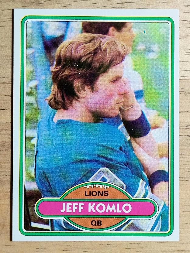 1980 Topps #274 Jeff Komlo RC (NM)