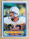 1980 Topps #281 Vern Den Herder (EXMT)