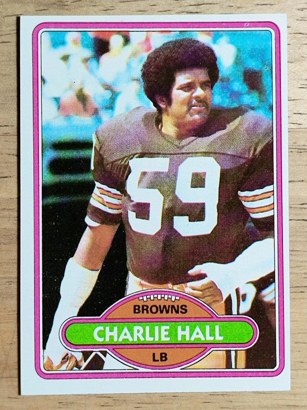 1980 Topps #298 Charlie Hall (EXMT)