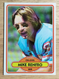 1980 Topps #301 Mike Renfro RC (NMMT)