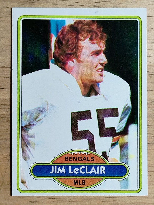 1980 Topps #306 Jim LeClair (EXMT)