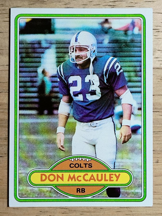 1980 Topps #314 Don McCauley (NM)