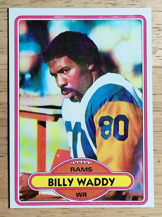 1980 Topps #342 Billy Waddy (EXMT)