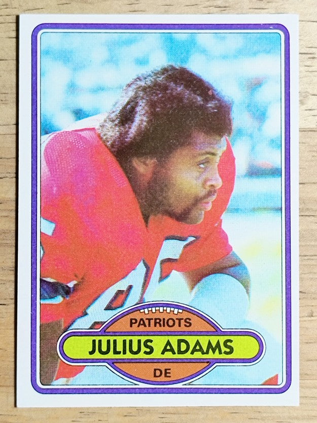1980 Topps #352 Julius Adams (NM)