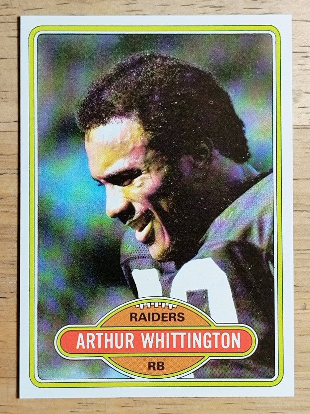1980 Topps #358 Arthur Whittington (NM)