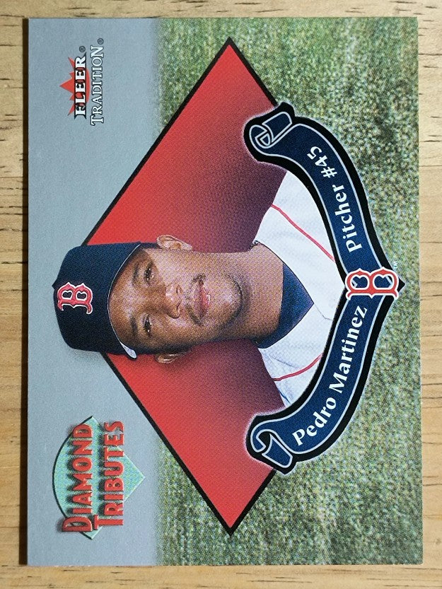 2002 Fleer Tradition Diamond Tributes #4 Pedro Martinez