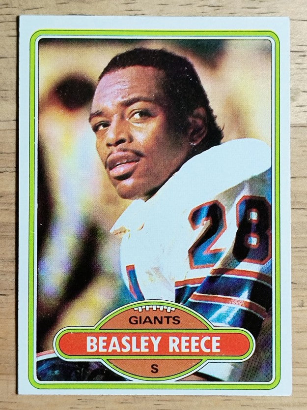 1980 Topps #374B Beasley Reece COR RC (NM)