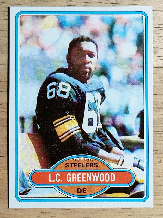 1980 Topps #375 L.C. Greenwood (NM)