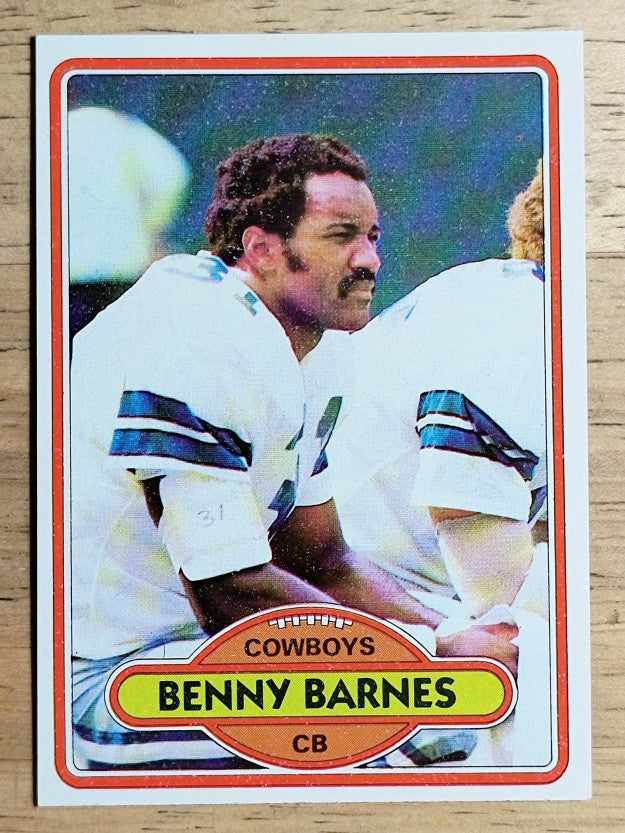 1980 Topps #393 Benny Barnes RC (EXMT)