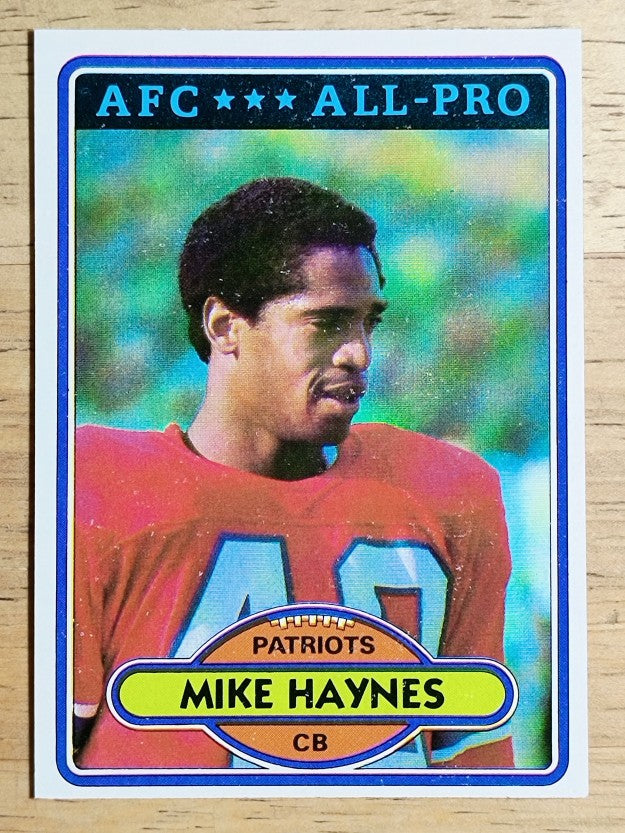 1980 Topps #415 Mike Haynes AP (NM)