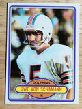 1980 Topps #421 Uwe Von Schamann RC (EXMT)