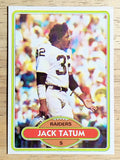 1980 Topps #429 Jack Tatum (MINT)