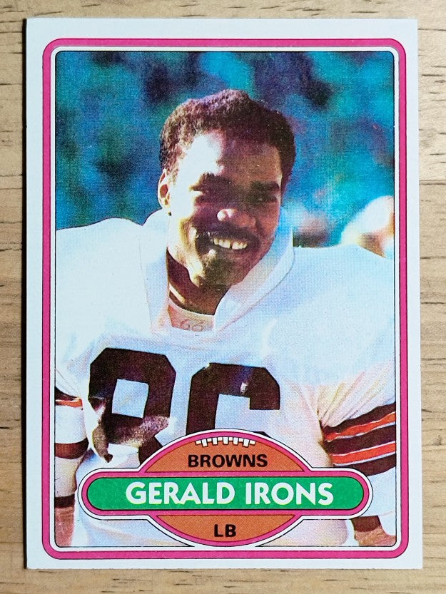 1980 Topps #438 Gerald Irons (NMMT)